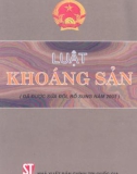 Tìm hiểu về Luật khoáng sản: Phần 1