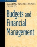 Ebook Jossey-Bass academic administrator's guide to budgets and financial management - Margaret J. Barr