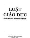 Tìm hiểu Luật Giáo dục và các văn bản hướng dẫn thi hành: Phần 1