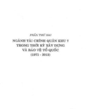 Ebook Lịch sử ngành Tài chính Quân khu 7 (1947-2013): Phần 2