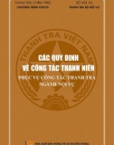 các quy định về công tác thanh niên phục vụ công tác thanh tra ngành nội vụ: phần 1