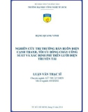 Luận văn Thạc sĩ Kỹ thuật điện: Nghiên cứu thị trường bán buôn điện cạnh tranh, tối ưu dòng chảy công suất và xác định phí trên lưới điện truyền tải