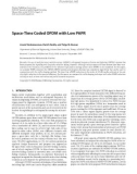 Báo cáo hóa học: Space-Time Coded OFDM with Low PAPR Anand Venkataraman, Harish Reddy, and Tolga M. Duman