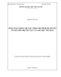 Luận văn Thạc sĩ Xây dựng dân dụng và công nghiệp: Tính toán móng bè cọc theo mô hình hệ số nền có xét đến độ tin cậy của số liệu nền đất