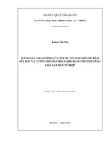 Luận văn Thạc sĩ Khoa học: Đánh giá ảnh hưởng của số liệu vệ tinh đến dự báo quỹ đạo và cường độ bão Megi (2010) bằng phương pháp đồng hóa lọc Kalman tổ hợp