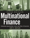 Ebook Multinational finance: Evaluating opportunities, costs, and risks of operations (Fifth edition) - Part 1