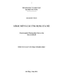 Tóm tắt luận văn Thạc sĩ Khoa học: Lôgic mờ và các ứng dụng của nó