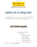 Đồ án: Nghiên cứu và chứng minh cách phát hiện có tấn công Sniffer trong mạng LAN (An toàn mạng)