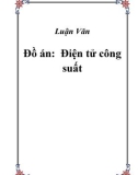 đồ án: điện tử công suất