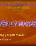 Thuyết trình đề tài: Công ty cổ phần Vinamit