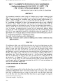 Báo cáo khoa học: THỰC NGHIỆM NUÔI THÂM CANH CÁ RÔ ĐỒNG (Anabas testudineus) BẰNG THỨC ĂN VIÊN VỚI CÁC HÀM LƯỢNG ĐẠM KHÁC NHAU