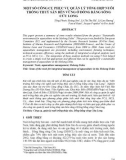 Báo cáo nghiên cứu khoa học: MỘT SỐ CÔNG CỤ PHỤC VỤ QUẢN LÝ TỔNG HỢP NUÔI TRỒNG THUỶ SẢN BỀN VỮNG Ở ĐỒNG BẰNG SÔNG CỬU LONG