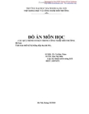 Đồ án môn học: Các quá trình cơ bản trong công nghệ môi trường_Tính toán thiết kế hệ thống hấp thụ khí SO2