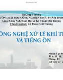 Bài thuyết trình môn Công nghệ xử lý khí thải và tiếng ồn: Phương pháp hấp phụ trong xử lý môi trường