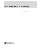 Ebook Short introduction to accounting - Richard Barker