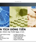 Bài tập nhóm: Phân tích dòng tiền