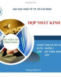 Thuyết trình: Hợp nhất kinh doanh