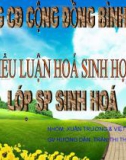 BÁO CÁO TIỂU LUẬN: APT LÀ ĐỒNG TIỀN NĂNG LƯỢNG CHO TẾ BÀO