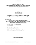 Luận văn: NGHIÊN CỨU ỨNG DỤNG PHƢƠNG PHÁP ĐIỀU KHIỂN HIỆN ĐẠI ĐỂ NÂNG CAO CHẤT LƢỢNG ĐIỀU KHIỂN QUÁ TRÌNH GIA NHIỆT