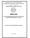 Thiết kế công nghệ và thiết kế chi tiết lò đốt chất thải công nghiệp UCE- 80KG/H