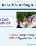 Báo cáo chuyên đề: Nhiệt độ không khí