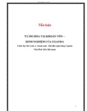 Tiểu luận: Tự do hóa tài khoản vốn – kinh nghiệm của Uganda