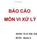 Báo cáo môn Vi xử lý - TÌM HIỂU VỀ CÁC BỘ VI XỬ LÝ XEON CỦA INTEL