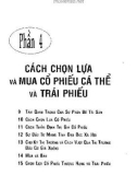 Ebook Thị trường chứng khoán (NXB Tài chính): Phần 2