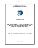 Luận văn Thạc sĩ Công nghệ điện tử viễn thông: Thiết kế, mô phỏng và chế tạo anten đa băng sử dụng công nghệ mạch dải dành cho điện thoại di động thế hệ mới