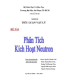 Đề tài: Phân tích kích hoạt Neutron