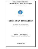 Đồ án tốt nghiệp ngành Kỹ thuật môi trường: Nghiên cứu xử lý hỗn hợp nước thải tại các chợ