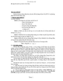 Đề tài: Thiết kế bộ lọc thông thấp theo cấu trúc IIR sử dụng bộ lọc ELLIPTIC và phương pháp biến đổi bất biến xung.