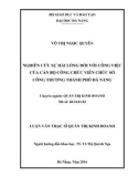 Luận văn Thạc sĩ Quản trị kinh doanh: Nghiên cứu sự hài lòng đối với công việc của cán bộ công chức viên chức Sở Công thương thành phố Đà Nẵng