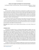 Effect of market sentiment on stock returns