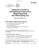 Employer's Guide to Unemployment Insurance, Wage Reporting, and Withholding Tax