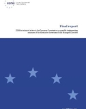 ESMA's technical advice to the European Commission on possible implementing measures of the Alternative Investment Fund Managers Directive