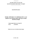 Tóm tắt luận án Tiến sĩ Toán học: Số học, hình học của nhóm đại số và các không gian thuần nhất liên quan trên trường số học