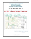 Bài tập nhóm quản lý dự án: Dự án xây dựng quán cafe