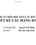 Thiết kế cầu máng BTCT