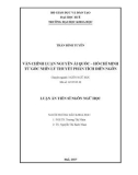 Luận án tiến sĩ Ngôn ngữ học: Văn chính luận Nguyễn Ái Quốc – Hồ Chí Minh từ góc nhìn lý thuyết phân tích diễn ngôn