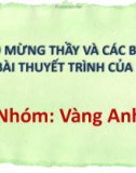 Bài thuyết trình: Công nghiệp hóa trước đổi mới