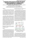 BÁO CÁO NGHIÊN CỨU KHOA HỌC KỸ THUẬT: IDENTIFICATION BY METABOLIC SCREENING OF GENEES INVOLVED IN THE COUMARINS BIOSYNTHESIS PATHWAY OF Arabidopsis thaliana