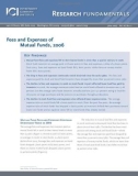 Fees and Expenses of Mutual Funds, 2006