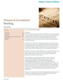 Finance & Investment Briefing - The German KG Model