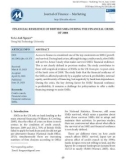 Financial resilience of British SMEs during the financial crisis of 2008