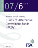 Financial Services Authority: Funds of Alternative Investment Funds (FAIFs)