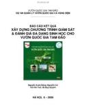 Báo cáo kết quả xây dựng chương trình Giám sát & đánh giá đa dạng sinh học cho vườn quốc gia Tam Đảo