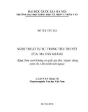 Luận văn Thạc sĩ Văn học: Nghệ thuật tự sự trong tiểu thuyết của Ma Văn Kháng