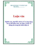 Luận văn: Nghiên cứu, tìm hiểu chữ ký số và ứng dụng của nó để kiểm soát, xác thực và bảo vệ thông tin trong hộ chiếu điện tử