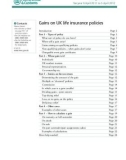 Gains on UK life insurance policies